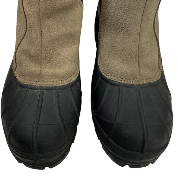 Columbia Falmouth Side Zip Mens Size 10 Tan Duck Waterproof Winter Snow Boot - Picture 3 of 10